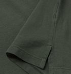 Rubinacci - Cotton-Piqué Polo Shirt - Green