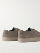 Common Projects - Original Achilles Nubuck and Leather Sneakers - Gray
