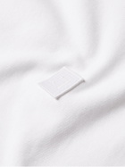 ACNE STUDIOS - Forba Logo-Appliquéd Cotton-Jersey Sweatshirt - White