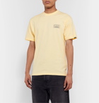 Vans - Logo-Print Cotton-Jersey T-Shirt - Yellow