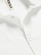 TEKLA - Organic Cotton-Poplin Pyjama Shirt - White