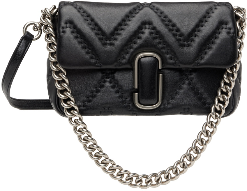 Marc Jacobs Black 'The Quilted Leather J Marc' Shoulder Bag Marc Jacobs