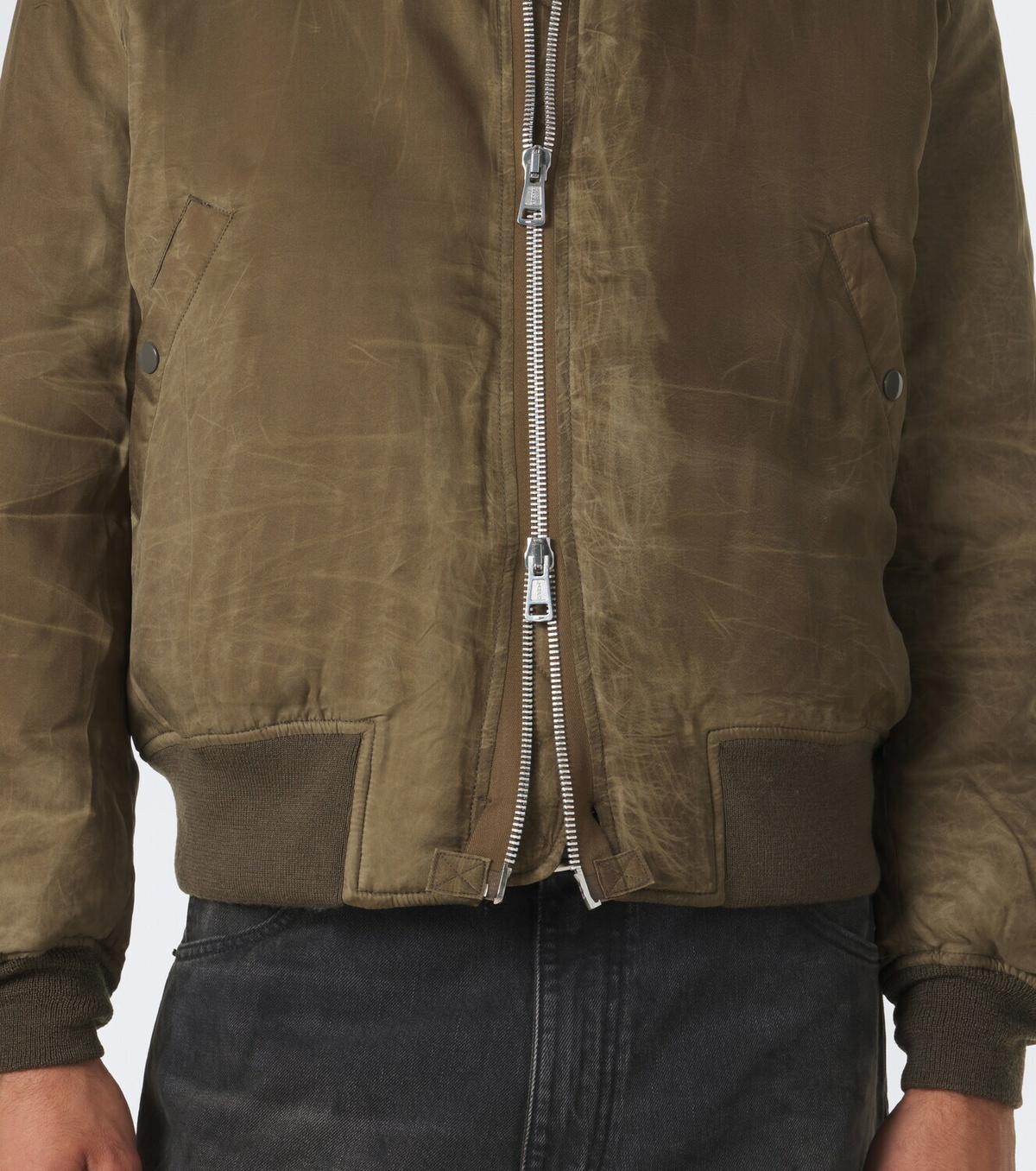 Our Legacy Faded bomber jacket
