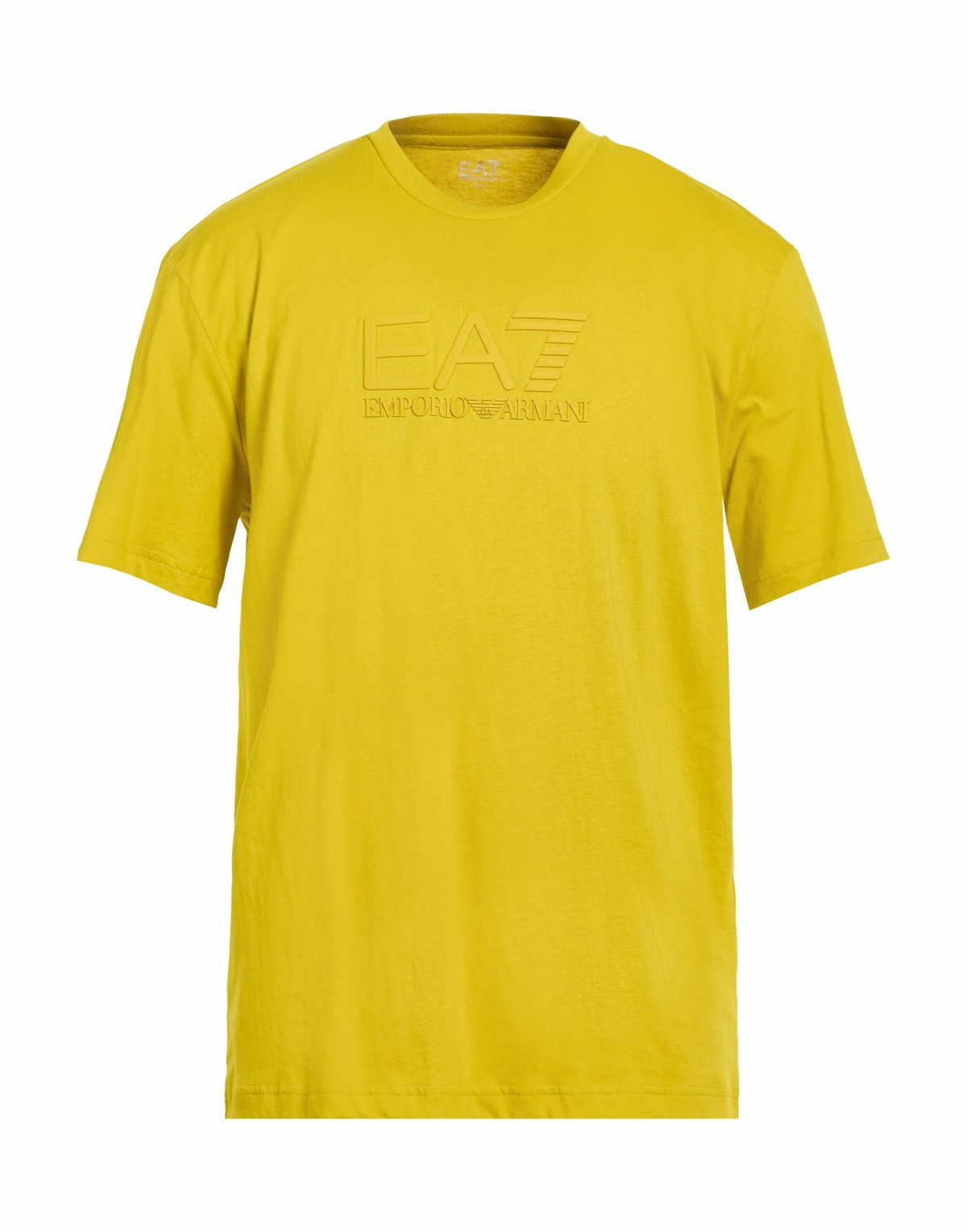 Ea7 Mens T-shirt Mustard
