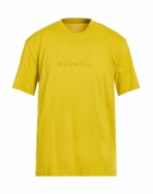 Ea7 Mens T-shirt Mustard