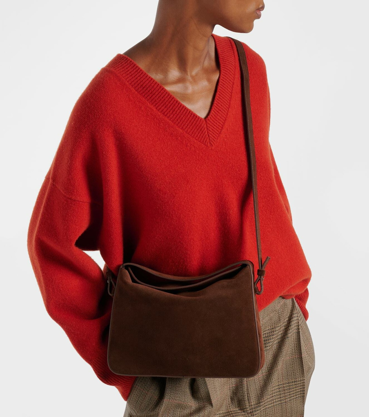 Aesther Ekme Suede shoulder bag