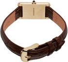 Numbering Brown & Gold #1902 A13 Watch Bracelet