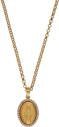 Dolce & Gabbana Gold Pendant Necklace