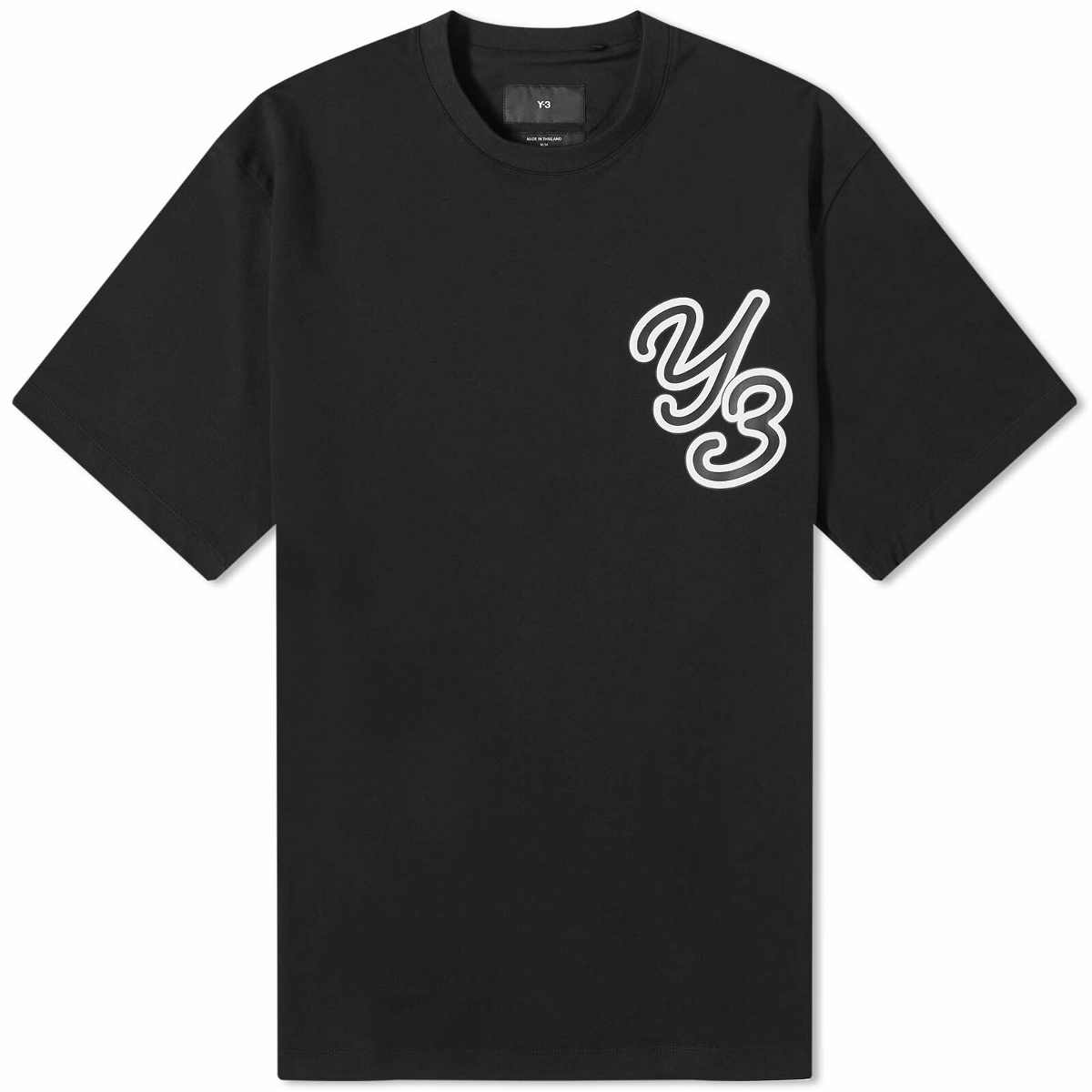 Photo: Y-3 Men's Gfx Short Sleeve T-Shirt in Black