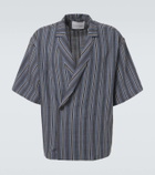 King & Tuckfield Striped virgin wool shirt