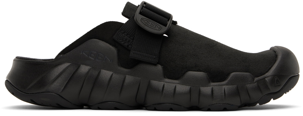 KEEN Black Hyperport Leather Clog