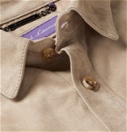 Ralph Lauren Purple Label - Suede Shirt Jacket - Neutrals