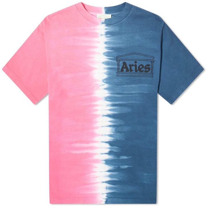 Photo: Aries Tie Dye Half & Half Tee