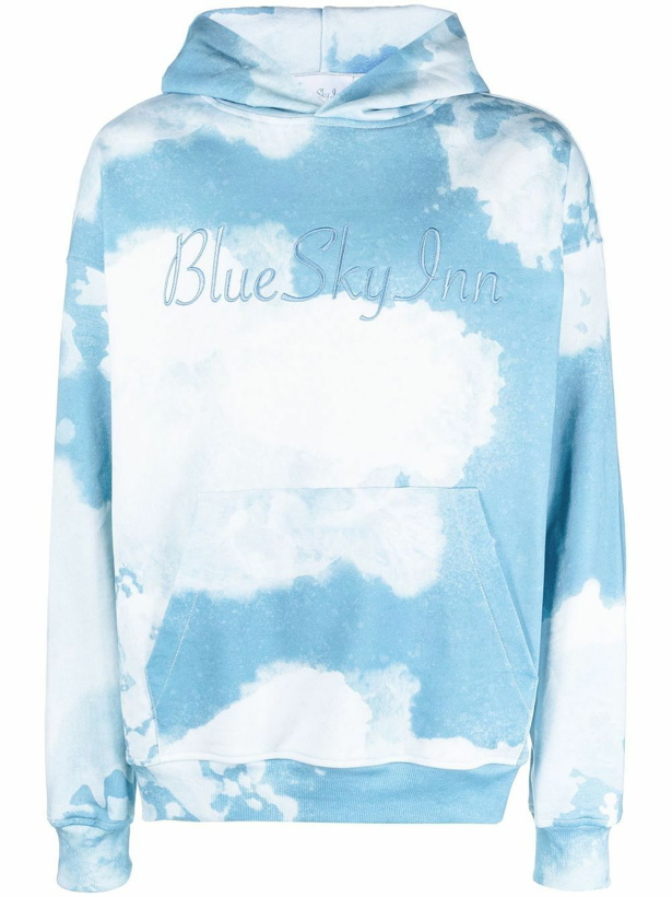 Photo: BLUE SKY INN - Printed Cotton Hoodie