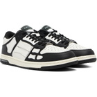 AMIRI Black & White Skel-Top Low Sneakers