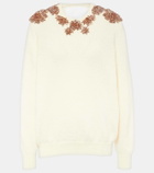 Costarellos Crystal-embellished sweater