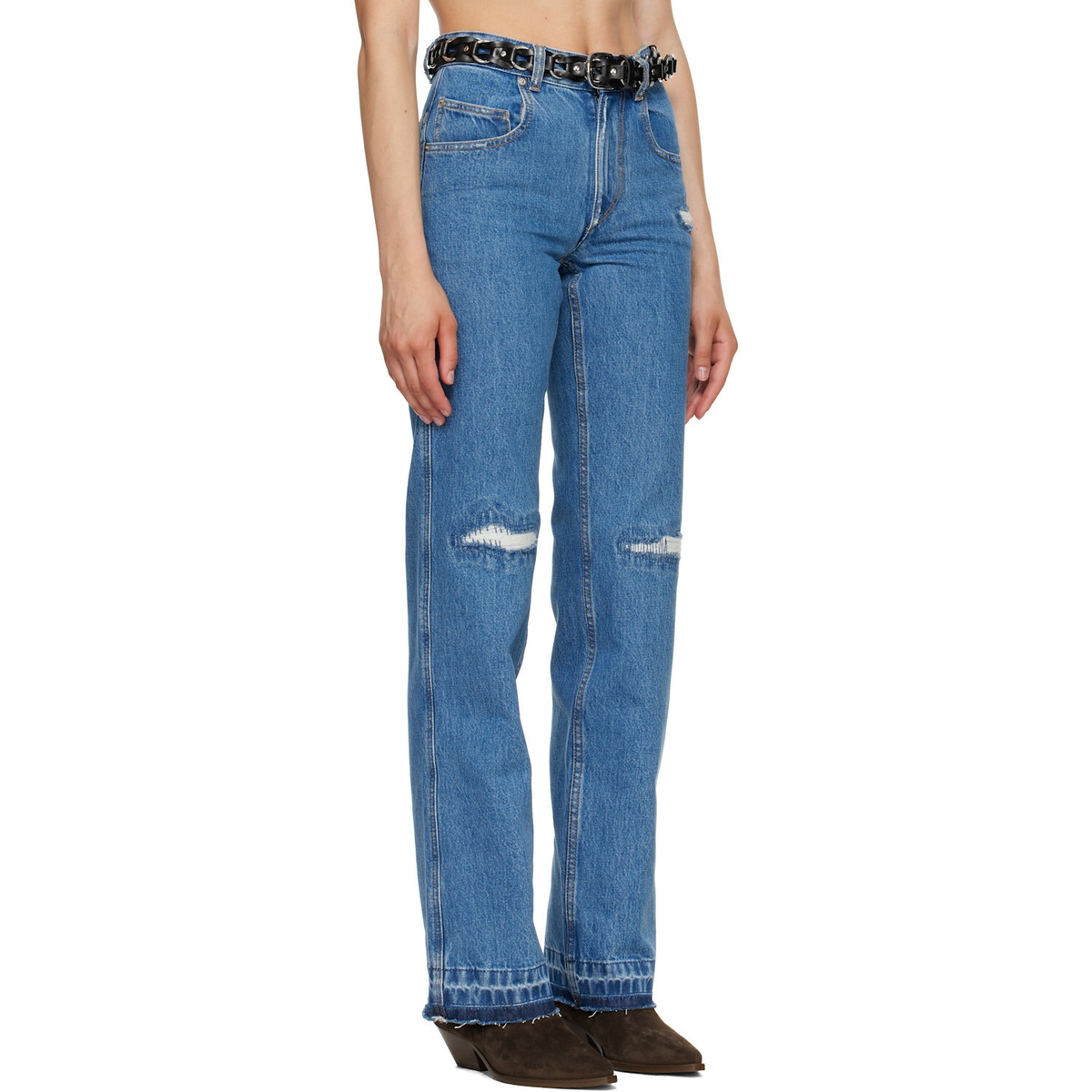 Isabel Marant Etoile Blue Zeah Jeans