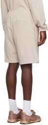 KUSIKOHC Beige Origami Shorts