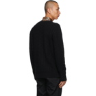 Burberry Black Cashmere Carroll Sweater