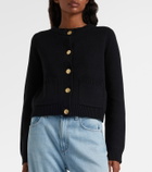 Velvet Mahal cotton and cashmere cardigan