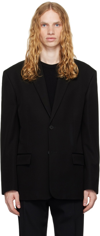 Photo: The Row Black Eligio Blazer