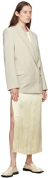 CAMILLA AND MARC Beige Petra Blazer