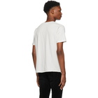 Saint Laurent White Western Logo T-Shirt