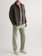 Richard James - Straight-Leg Cotton-Needlecord Trousers - Green