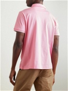 Loro Piana - Cotton-Piqué Polo Shirt - Pink