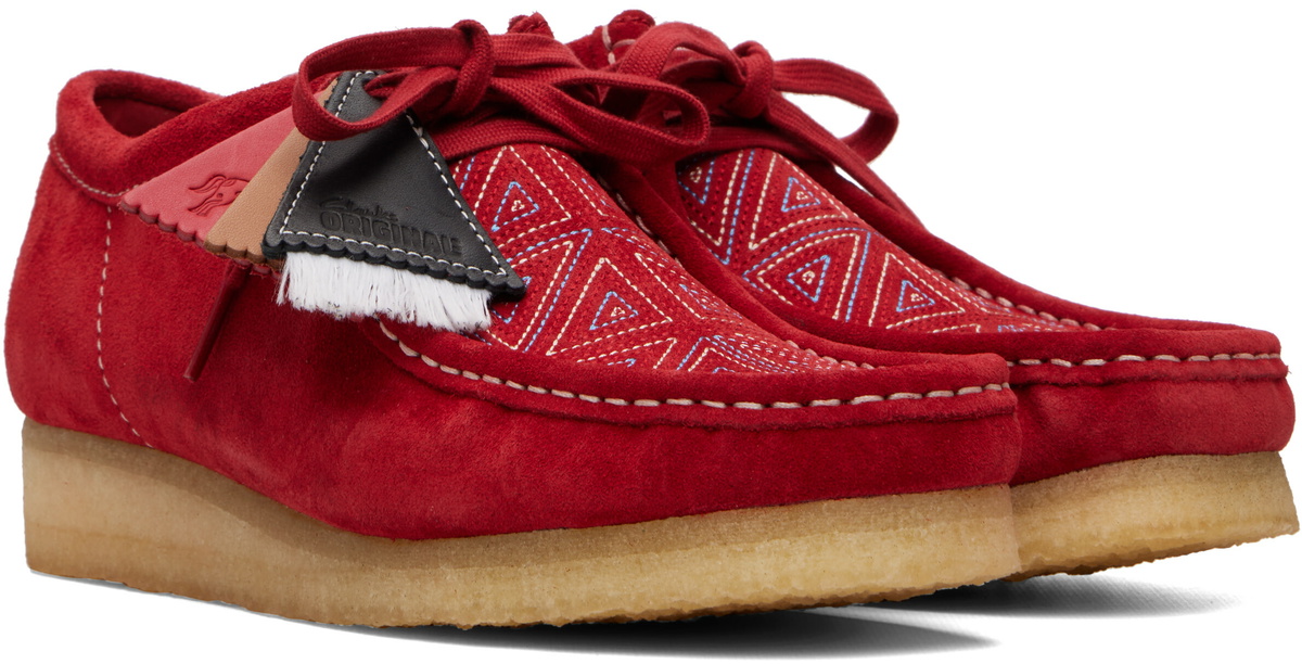 Clarks Originals Red Wallabee Derbys