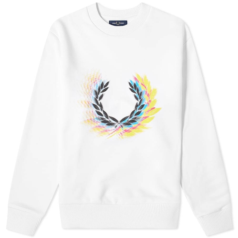 Fred Perry Authentic Process Colour Crew Sweat Fred Perry Authentic