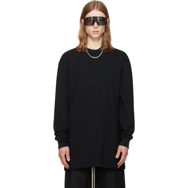 Photo: Rick Owens Black Tower Jumbo LS Sweatshirt