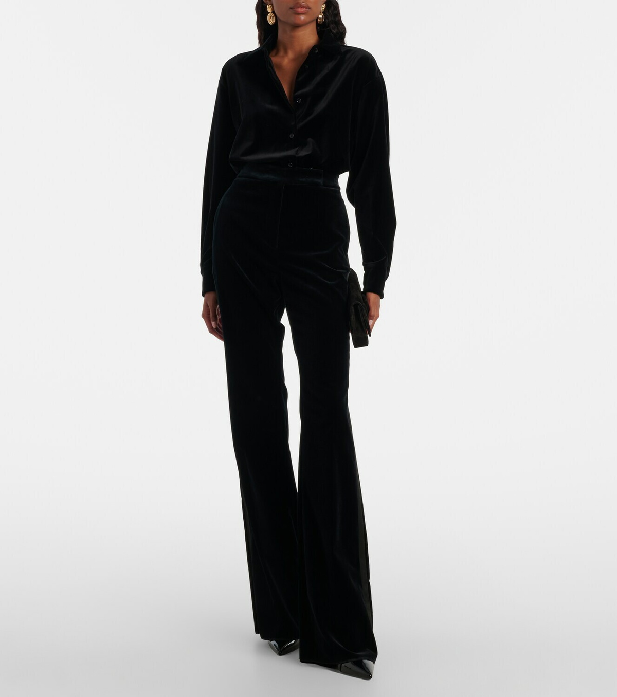 Max Mara Cotton velvet bodysuit