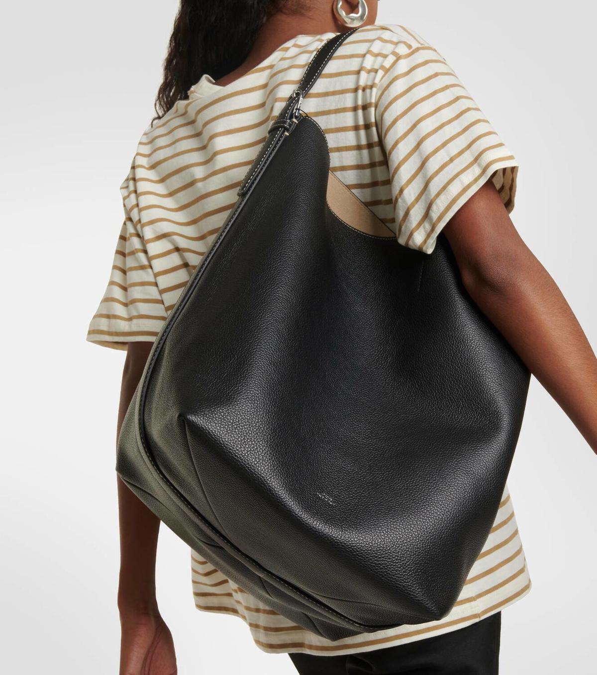 TOTEME(トーテム)Belted woven leather tote bag(SALE国内発送) Toteme Belted Leather Tote Bag - Bergdorf Goodman