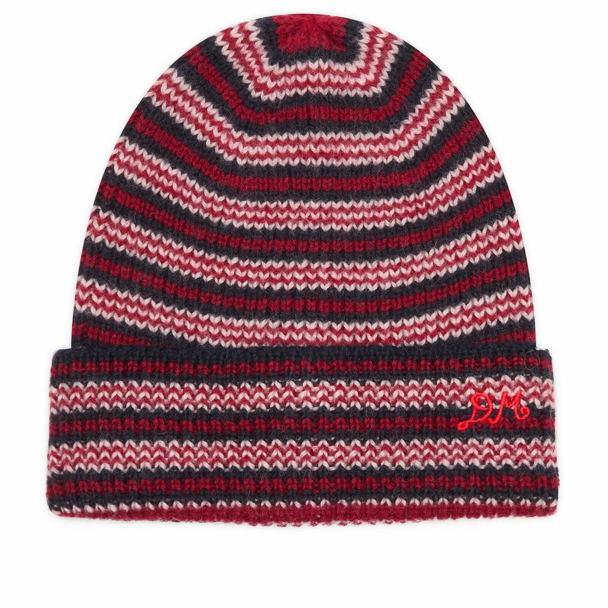 Damson Madder Women's Striped Beanie in Multi 