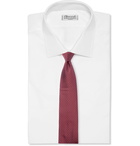 Brioni - 8cm Silk-Jacquard Tie - Red