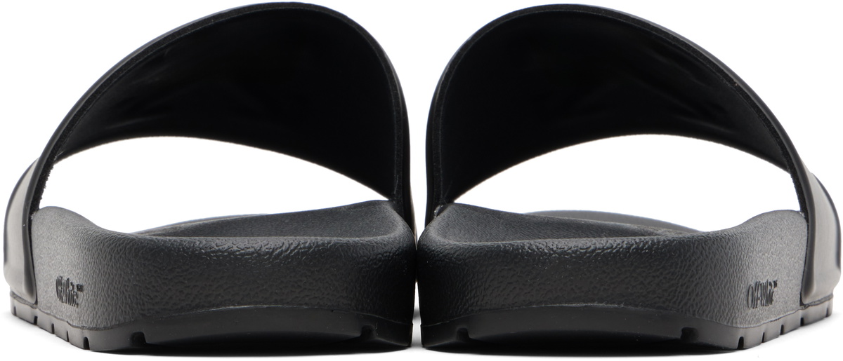 Off-White Black Arrow Slide Sandals