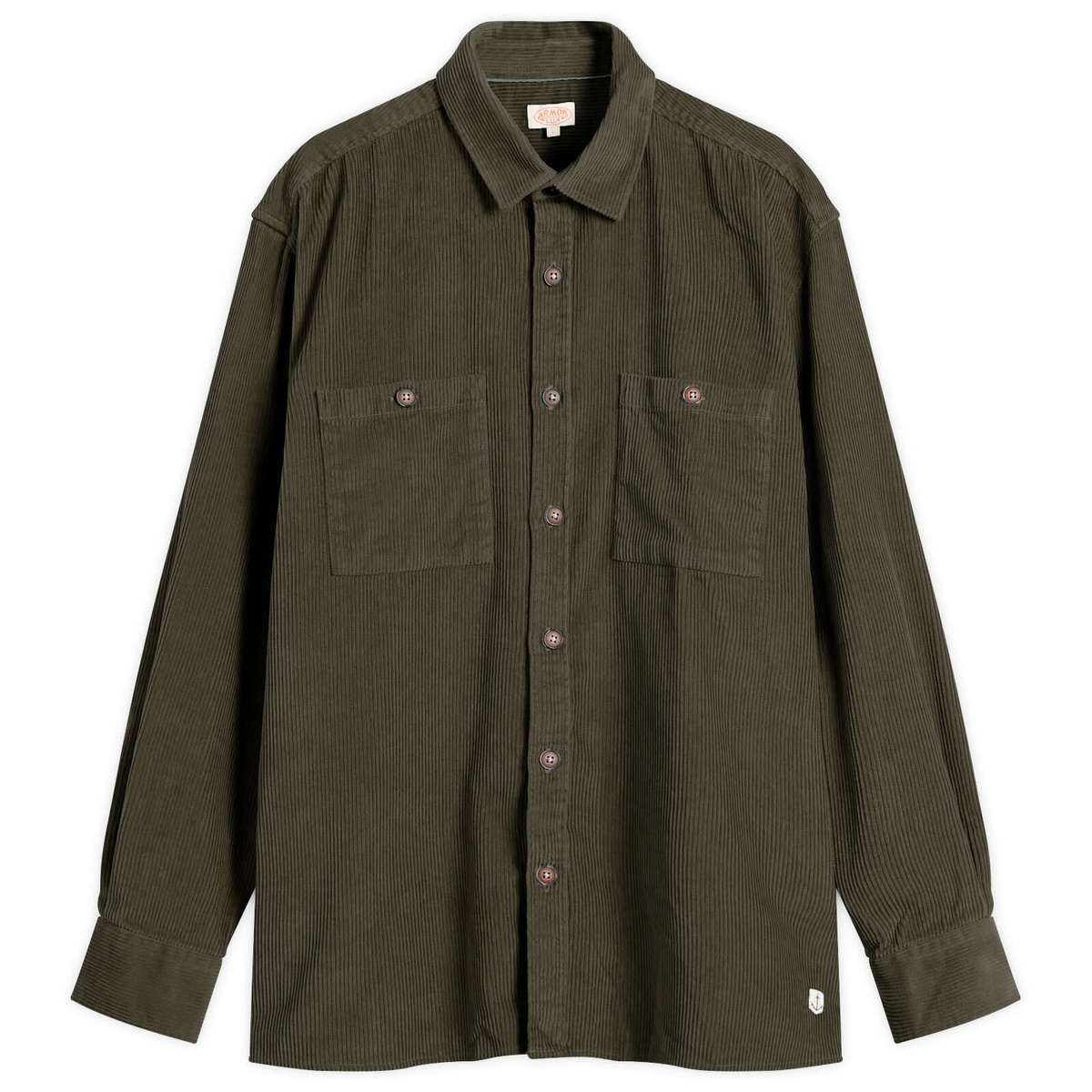 Armor-Lux Men's Corduroy Overshirt in Chimera