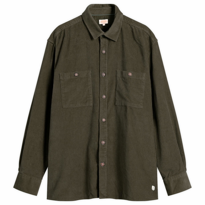 Photo: Armor-Lux Men's Corduroy Overshirt in Chimera