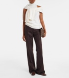 Lisa Yang Leya knitted cashmere tank top