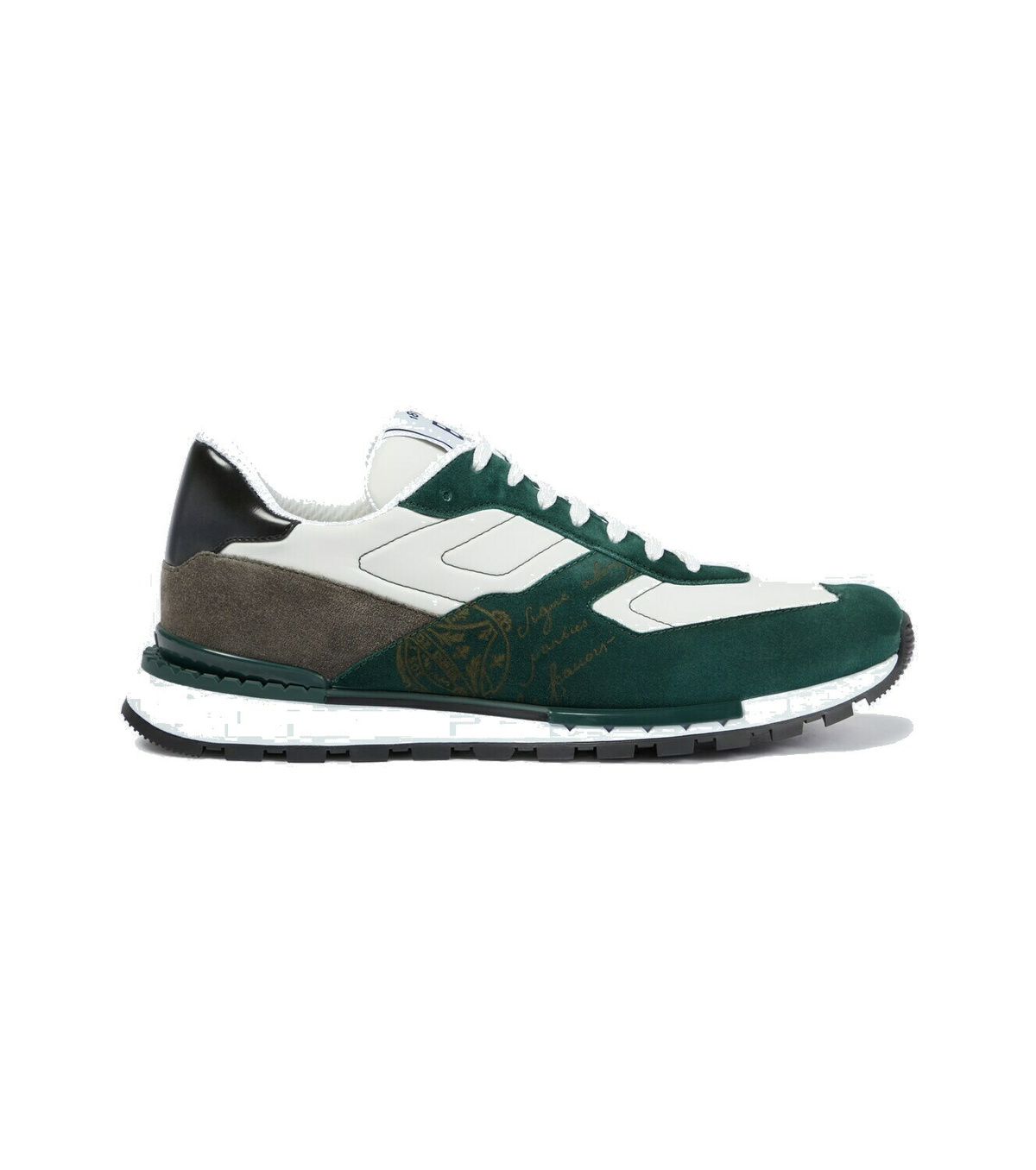 Berluti Fast Track suede and nylon sneakers Berluti