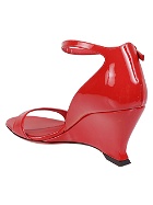 FERRAGAMO - Patent Leather Open-toe Sandals
