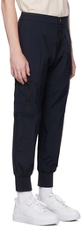 Hugo Navy Slim-Fit Cargo Pants