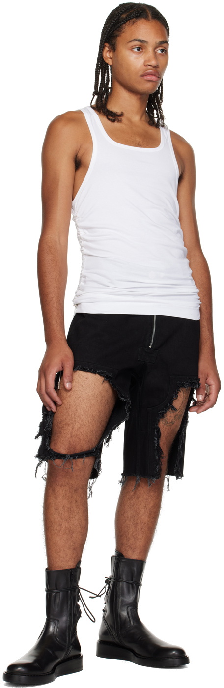 Parnell Mooney Black Frayed Shorts