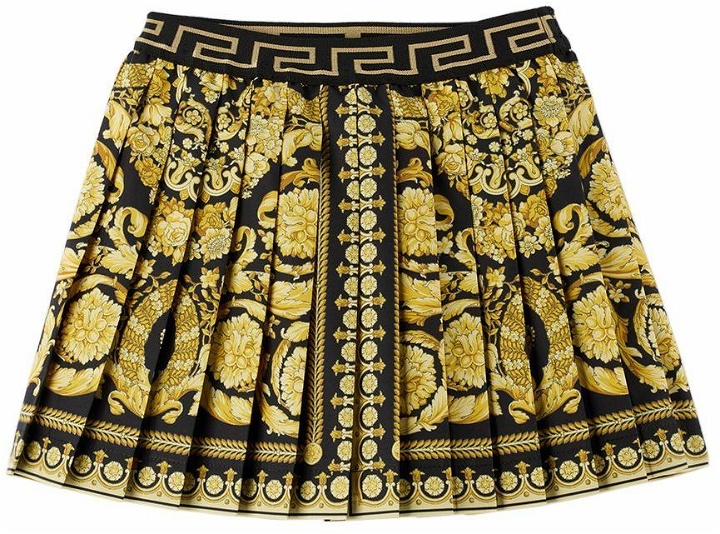 Photo: Versace Baby Black & Gold Barocco Skirt