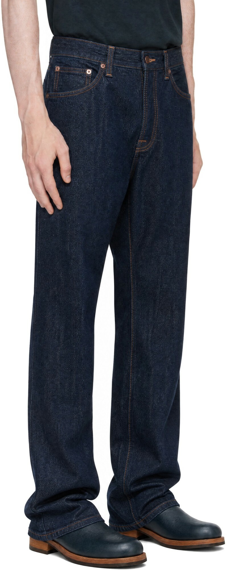 Nudie Jeans Navy Rad Rufus Jeans