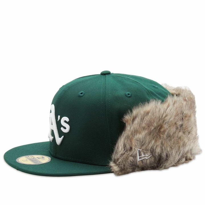 Photo: New Era Oakland Athletics 59Fifty Downflap Cap in Green