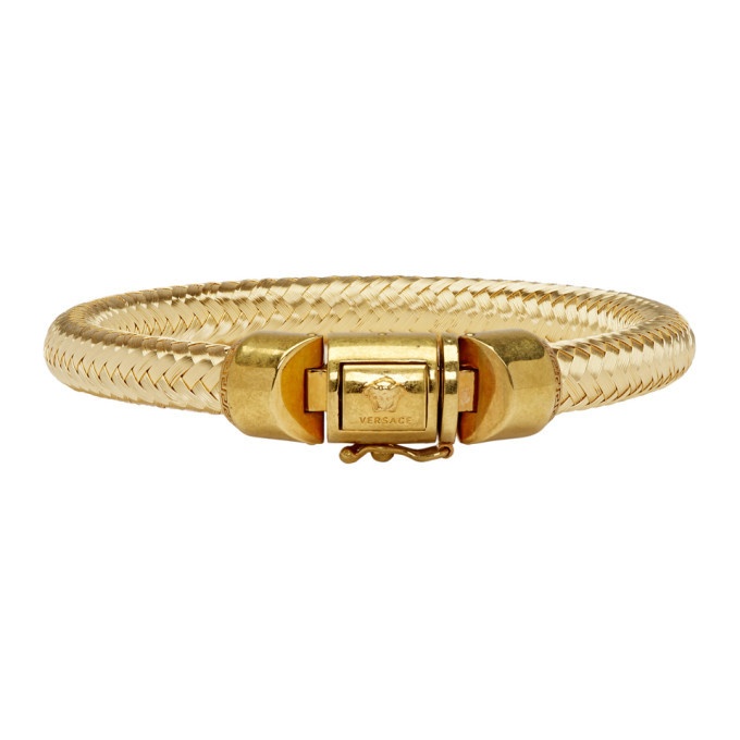 Photo: Versace Gold Rope Bracelet
