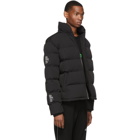 all in Black Puffy Winter Jacket
