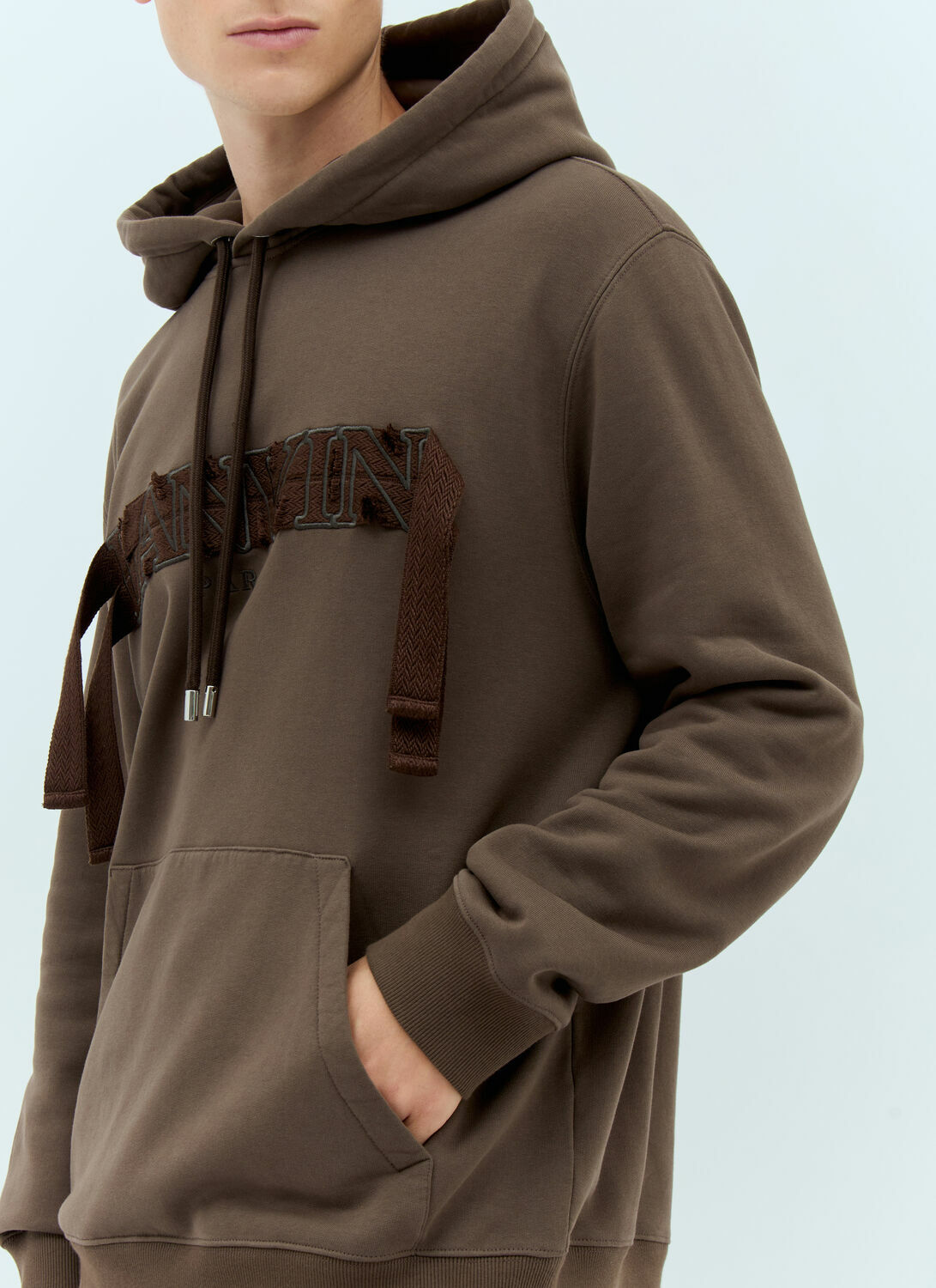 Lanvin Curb Hooded Sweatshirt